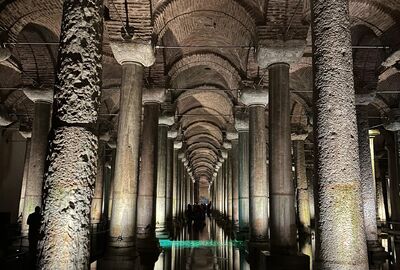 Gece Gece Yerebatan Sarnıcı ve Bizans Tarihi Gezisi