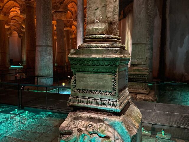 Gece Gece Yerebatan Sarnıcı ve Bizans Tarihi Gezisi